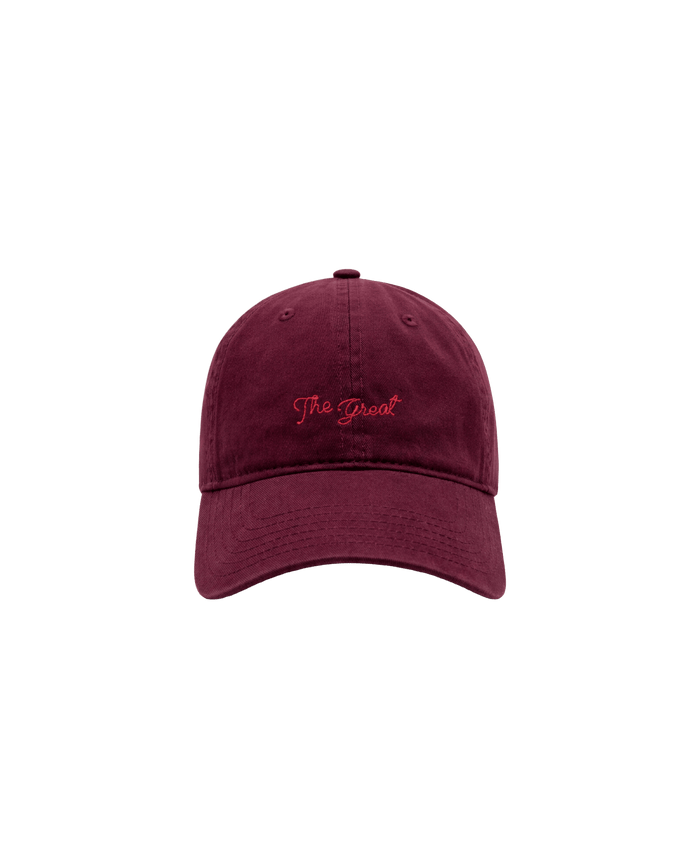 The Great - Maroon Baseball Hat - Kalifornia Jean Bar