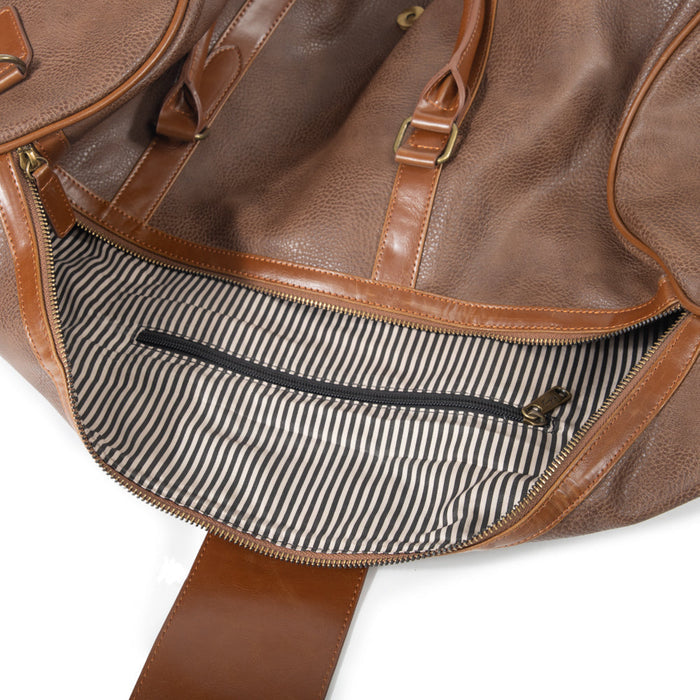 The Oxford Duffel Bag | Chocolate Brown