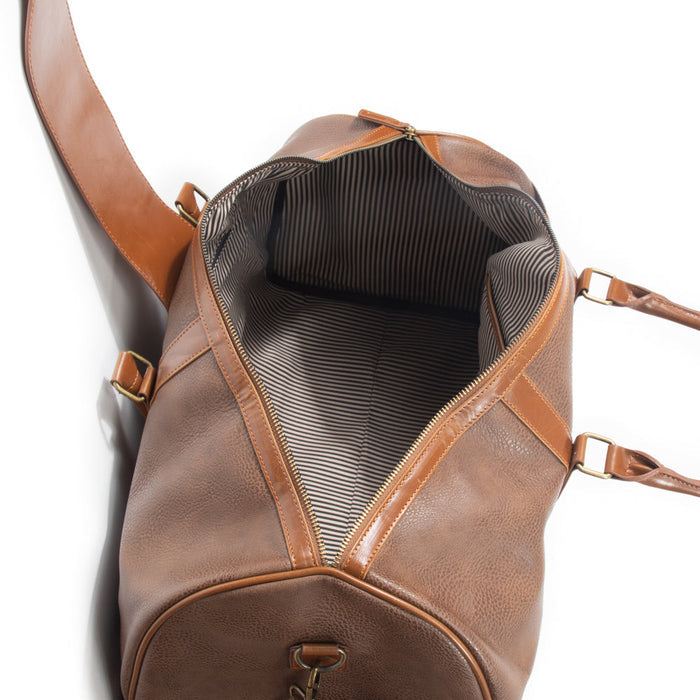 The Oxford Duffel Bag | Chocolate Brown