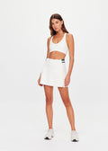 The Upside - Courship Becket Mini Skirt in Cream - Kalifornia Jean Bar