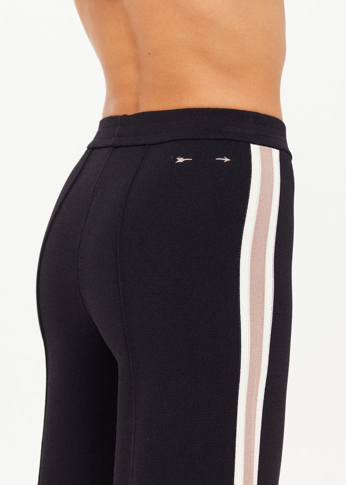 The Upside - Freya Knit Pant In Black - Kalifornia Jean Bar