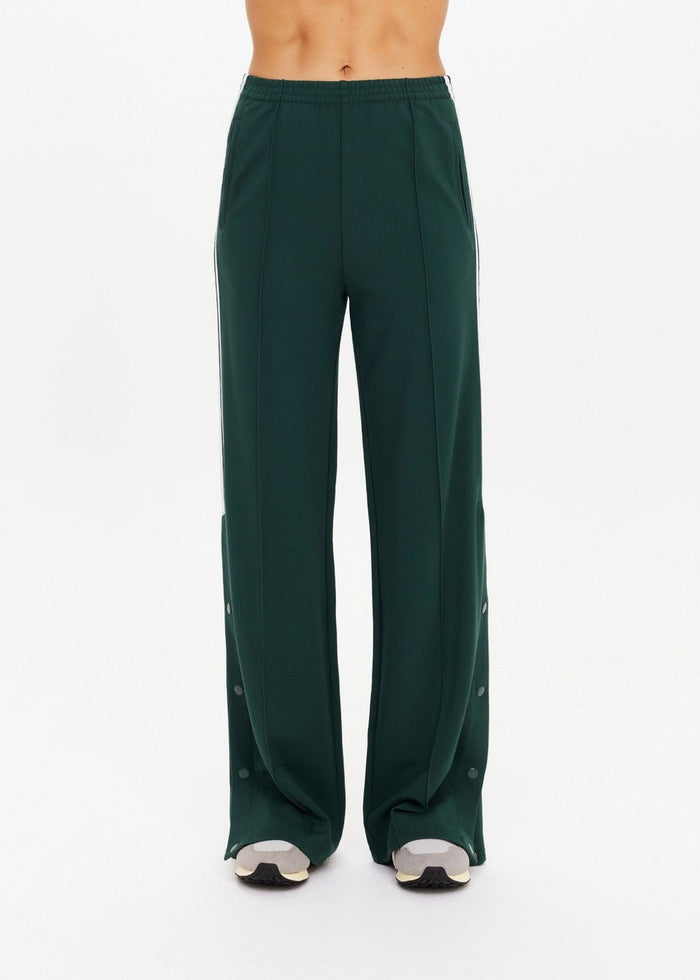 The Upside - Racing Green Cobra Zephyr Wide Leg Pant - Kalifornia Jean Bar
