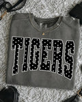 Tigers Polka Dot Sweatshirt in gray