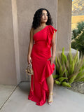 Timeless Red Maxi Dress image 0