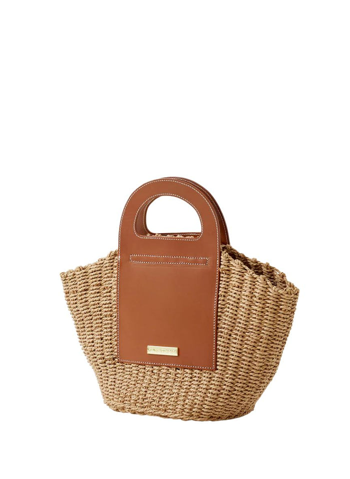 Beach Bags Melissa Odabash Torcello Bag Beige Tan O/S Apoella