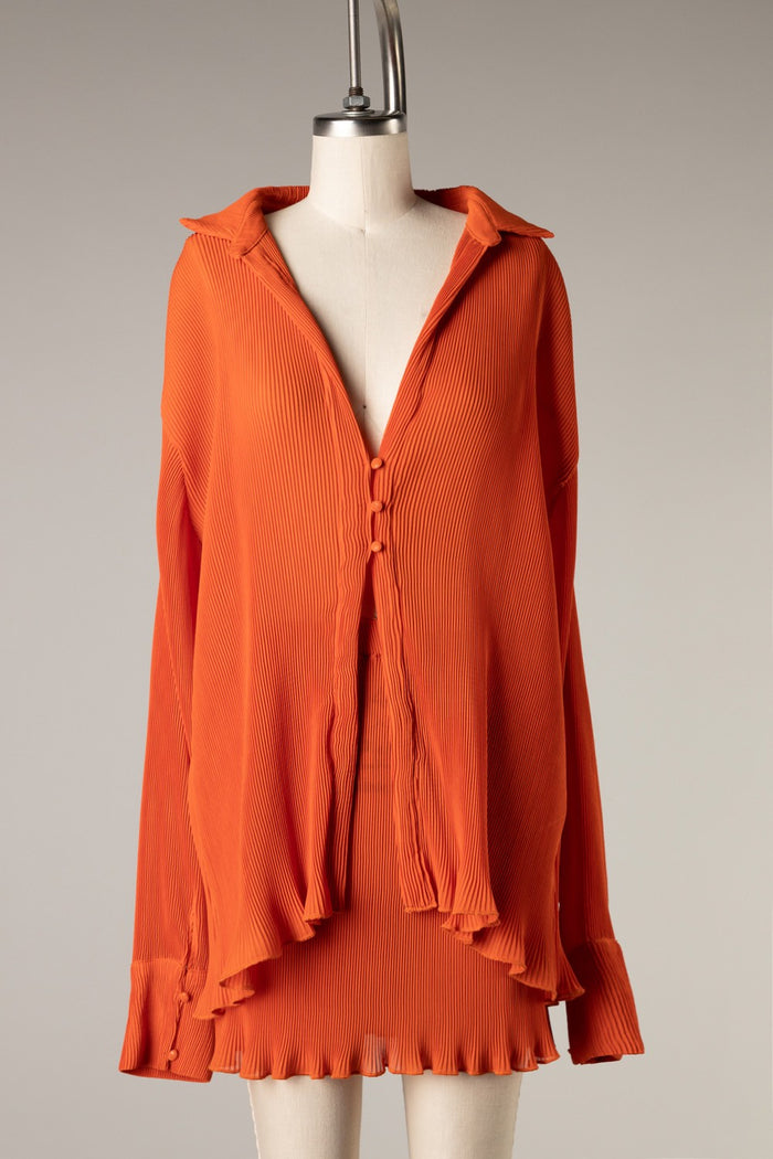 Tropics Pleated Skirt Set image 3