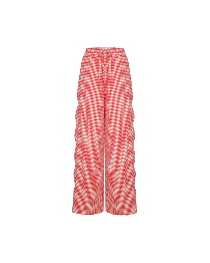 TRULLI PANT RED GINGHAM