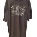 Tshirt crooks and castle  ecriture verte