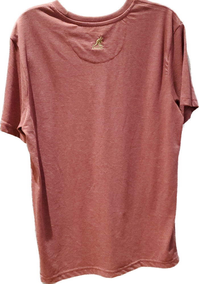 Tshirt kangol rouge délavé