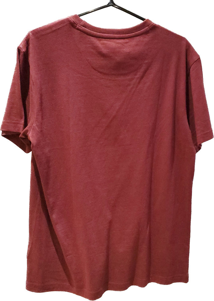 Tshirt kangol rouge vin