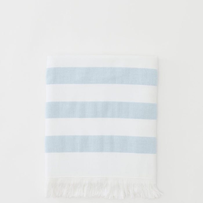 Weezie Turkish Towel | Hydrangea Blue