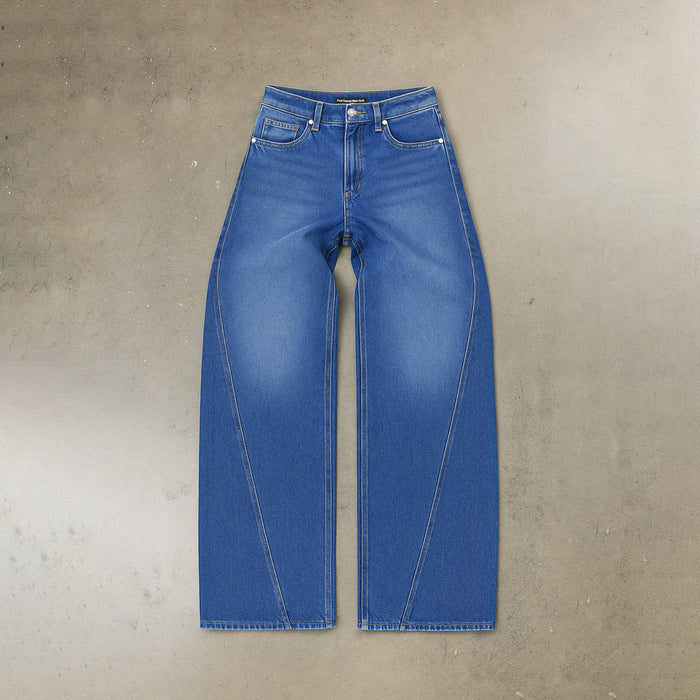 Twisted Tokyo Dad Jeans | Baggy, Wide-Leg Kyoto Blue II
