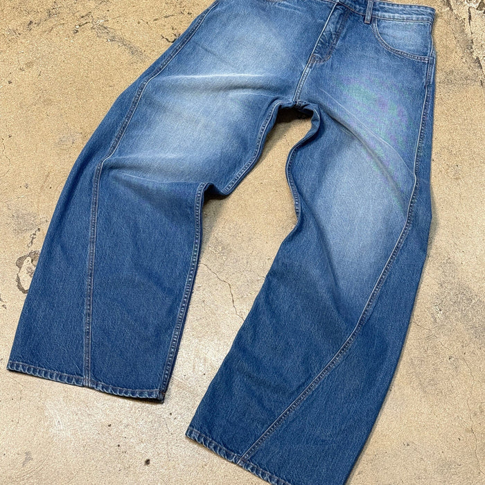 Twisted Tokyo Dad Jeans | Baggy, Wide-Leg Kyoto Blue II