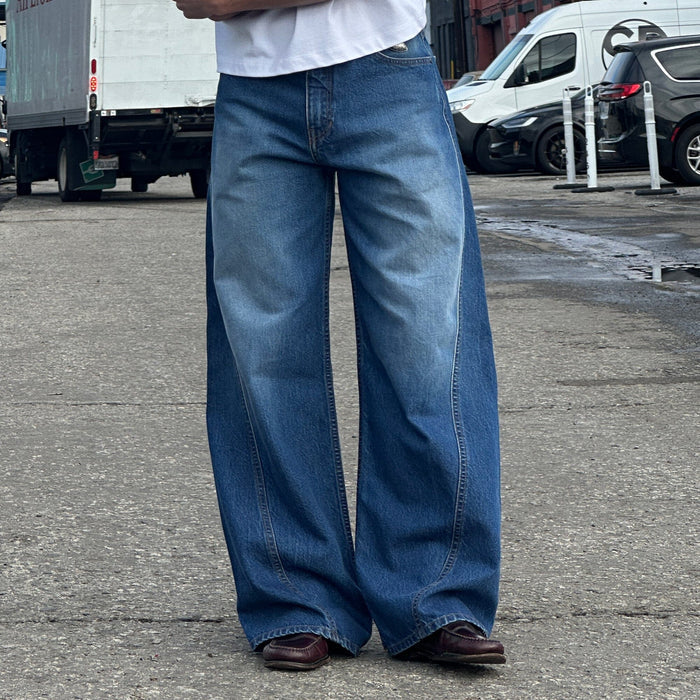 Twisted Tokyo Dad Jeans | Baggy, Wide-Leg Kyoto Blue II