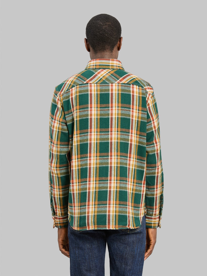 UES Heavy Flannel Shirt Green
