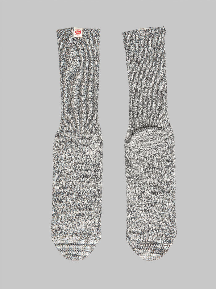 UES Melange Crew Length Socks Heather Grey