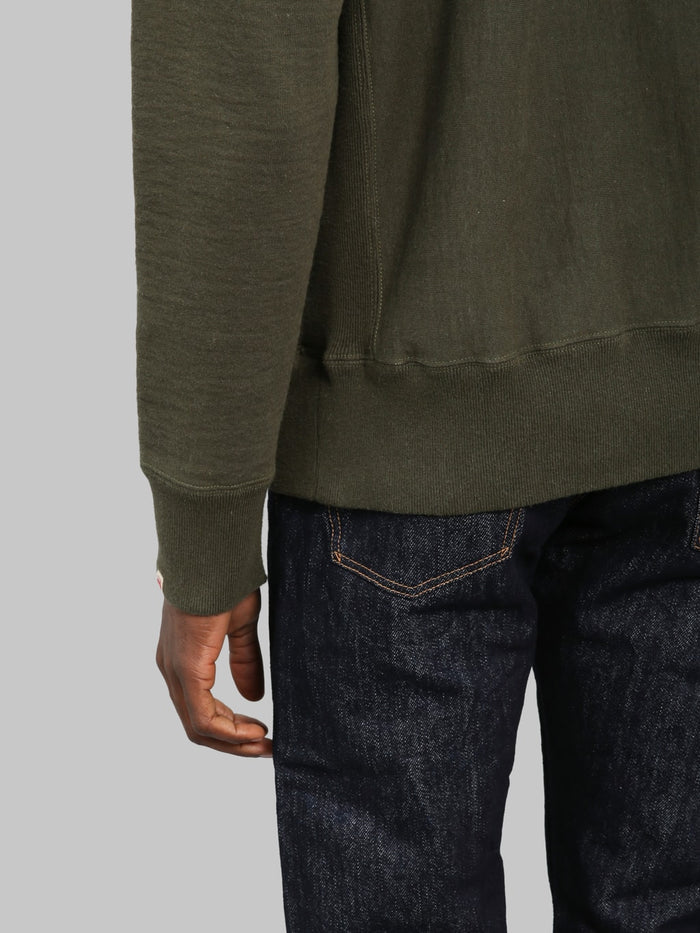 UES New Purcara Sweatshirt Olive hem