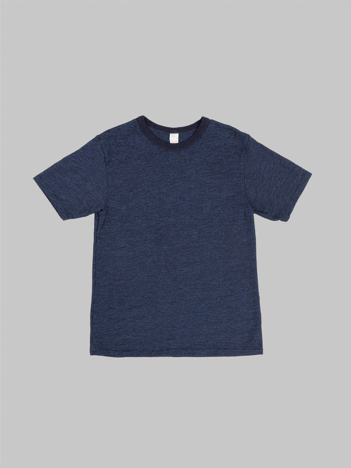 UES No 7 Yarn Dyed Indigo TShirt front