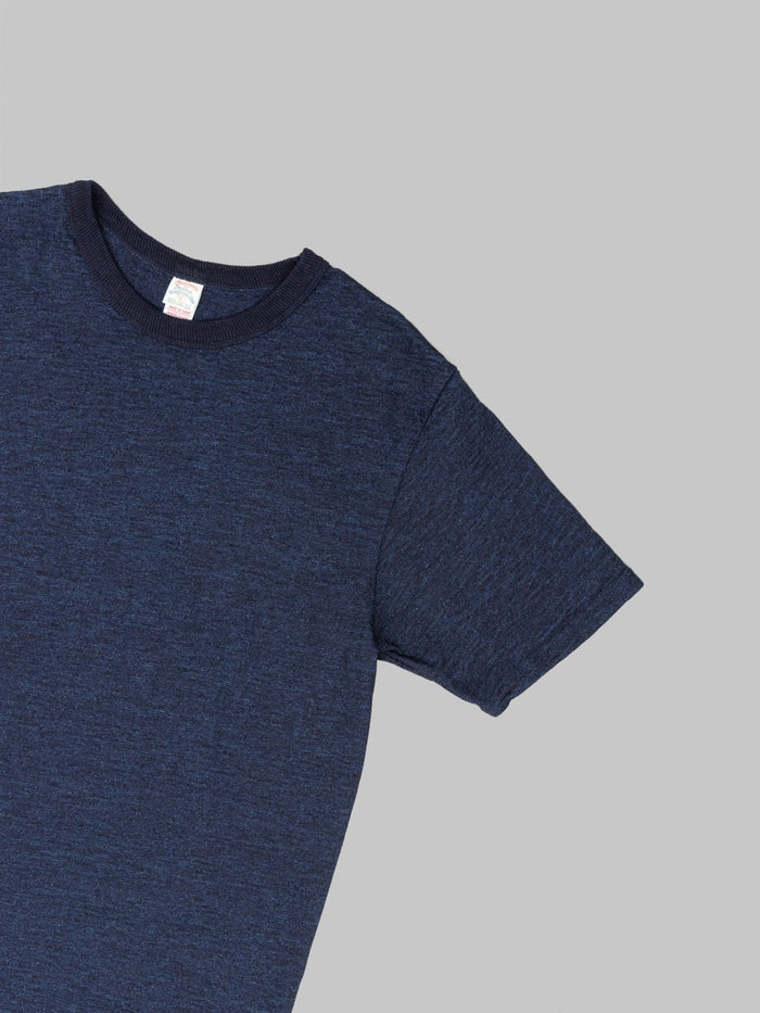 UES No 7 Yarn Dyed Indigo TShirt short sleeve