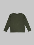 UES  No.8 Slub Nep Long Sleeve T-Shirt Green