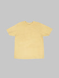 UES N8 Slub Nep Short Sleeve TShirt yellow front