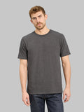 UES No.8 Slub Nep Short Sleeve T-Shirt Steel Grey - Redcast Heritage Co.