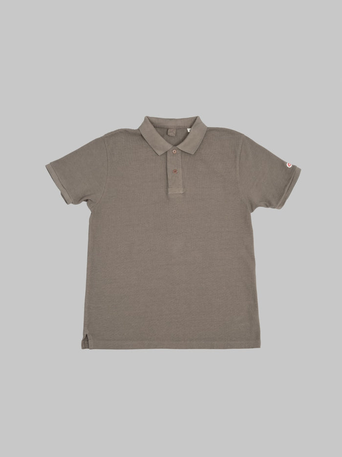 UES Polo Shirt Greige front