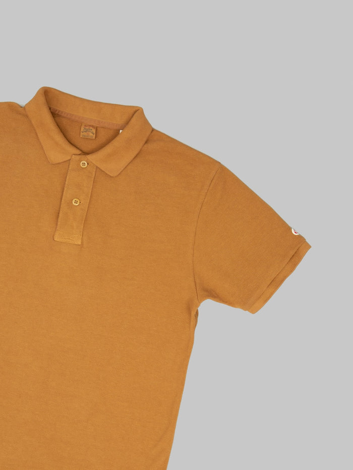 UES Polo Shirt Mustard  short sleeve