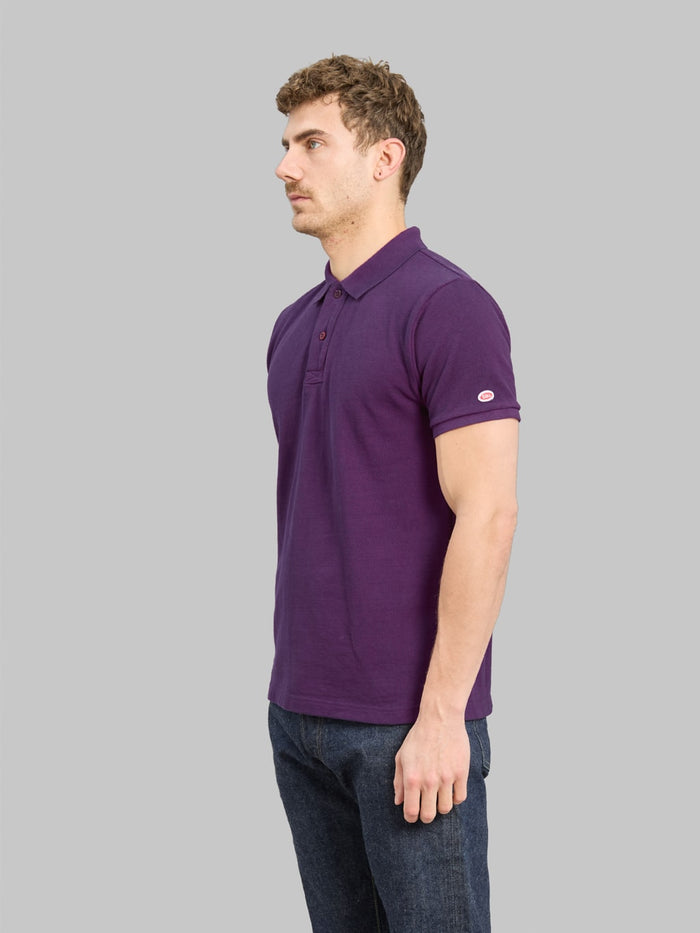 UES Polo Shirt Purple side look