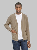 UES Single Rib Cardigan Beige