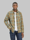 UES Slubby Flannel Shirt Mustard