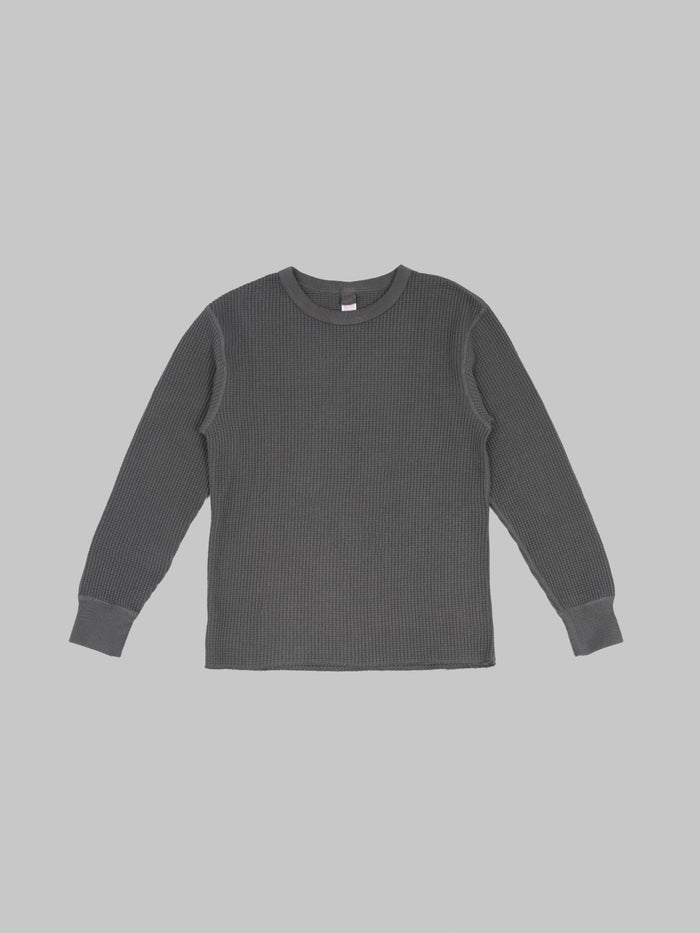 UES Thermal Big Waffle T-Shirt Steel Grey - Redcast Heritage Co.