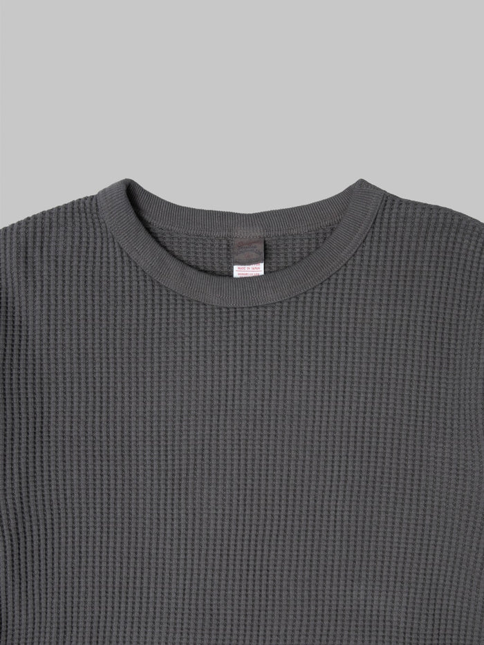 UES Thermal Big Waffle T-Shirt Steel Grey - Redcast Heritage Co.