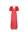 UMA RAMIE DRESS  SANGRIA