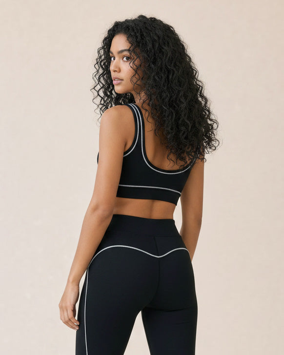 Umbra Trace Contrast Sports Bra