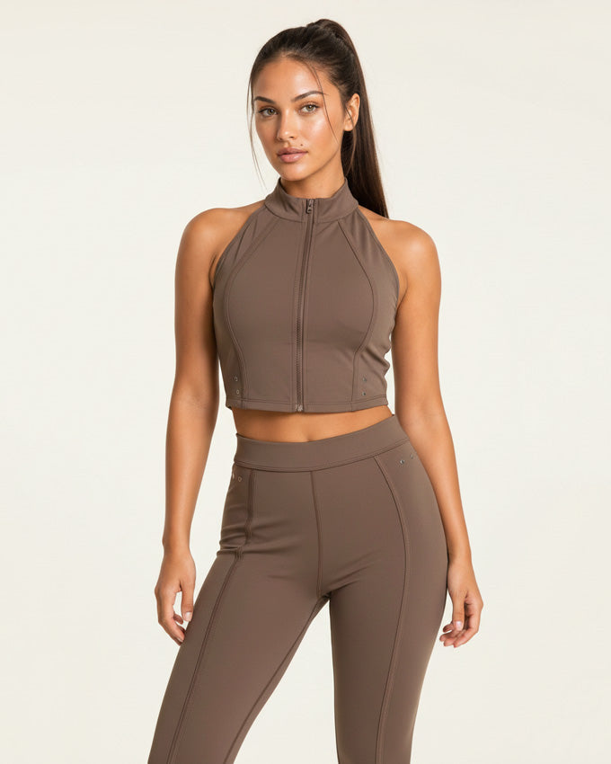 Umbra Zipline Crop Top