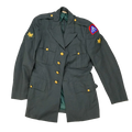 US Army Wool Service Dress Jacket - 39L, Medium - US Air Force Surplus - Field Jackets