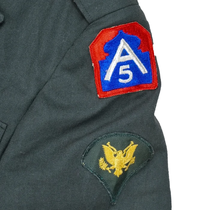 US Army Wool Service Dress Jacket - 39L, Medium - US Air Force Surplus - Field Jackets