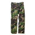 US Made Cabela's Woodland Camo Fleece Trousers - Large - Army & Outdoors - Cargo Trousers