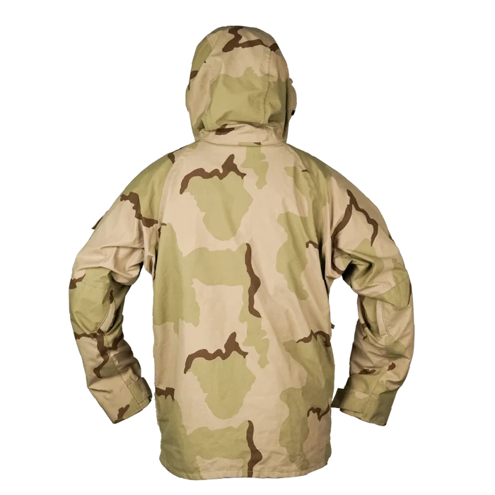 USGI 3 Colour Desert Wet Weather Jacket - US Army Surplus - Rain Jackets