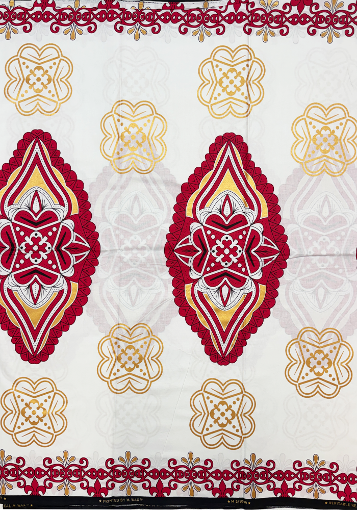 Veritable Guaranteed Wax Print-Bright-Pink
