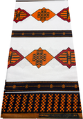 Veritable Guaranteed Wax Print-Orange