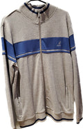Veste kangol grise et bleu