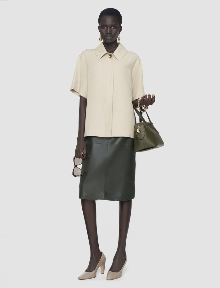 Volu Light Linen Blend Shirt