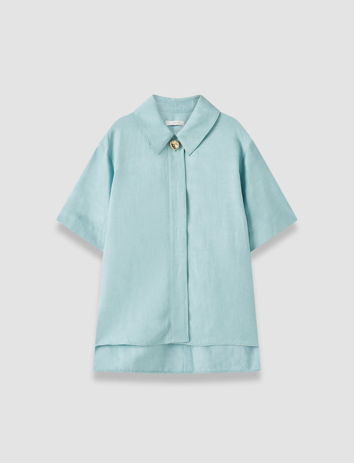 Volu Light Linen Blend Shirt