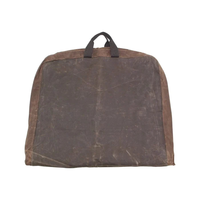 Waxed Garment Bag Olive with Khaki Trim*