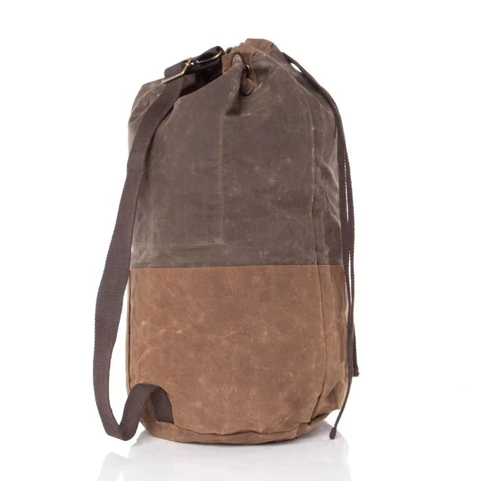 Waxed Laundry Duffle Olive*