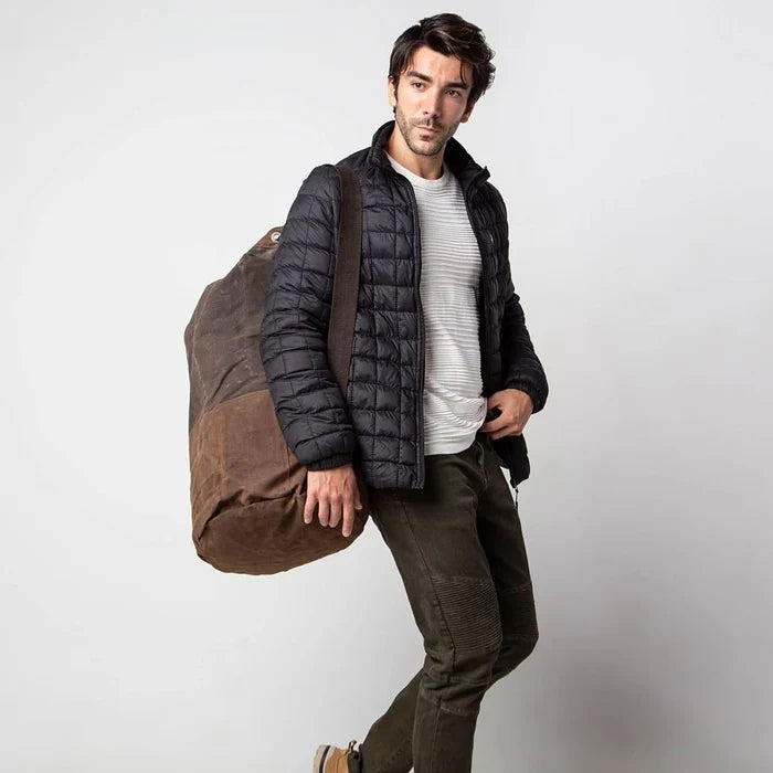 Waxed Laundry Duffle Olive*