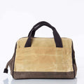 Waxed Tool Bag Bone with Olive