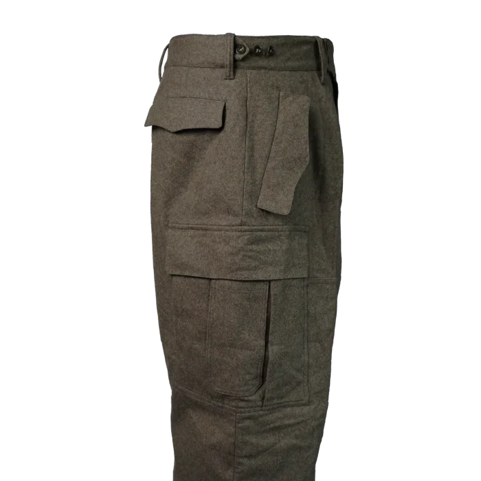 West German Wool Field Trousers - German Army Surplus - Dress Trousers